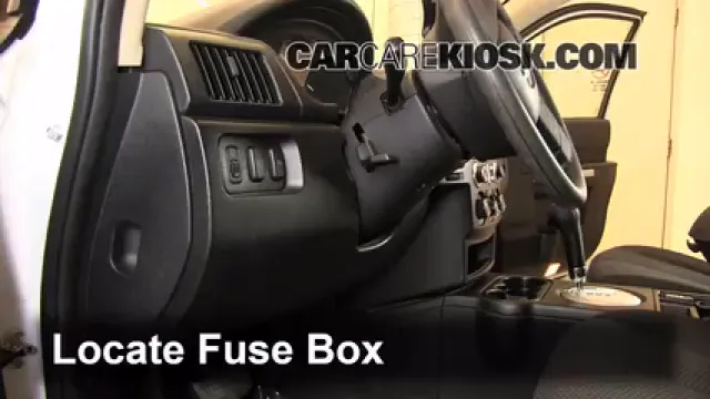 2011 Mitsubishi Endeavor LS 3.8L V6 Fusible (interior) Cambio